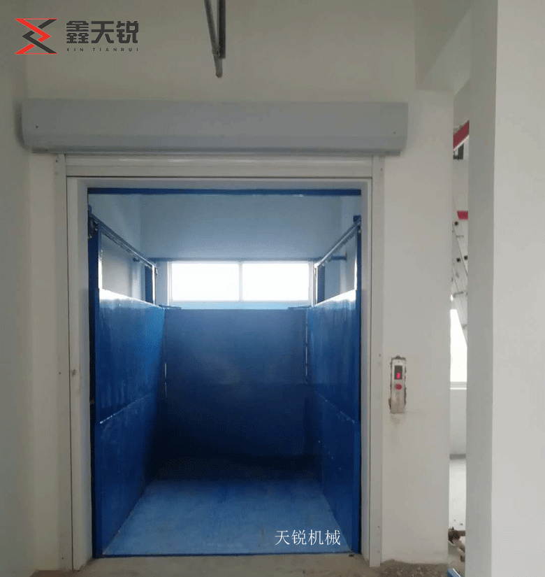 雅安上货专用导轨式升降货梯